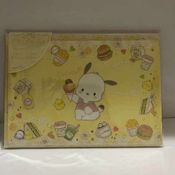 Pochacco Miki Takei Mini Letter Set - Picture 1 of 6